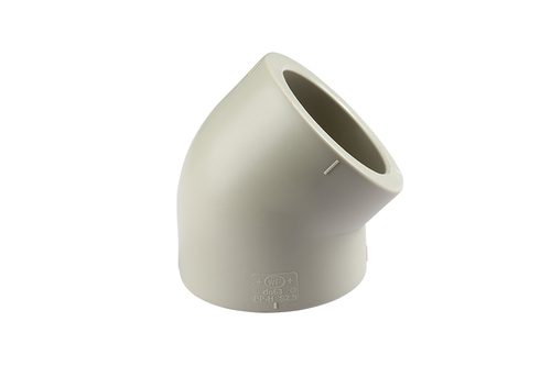 群英乡PPH45°弯头(DIN)